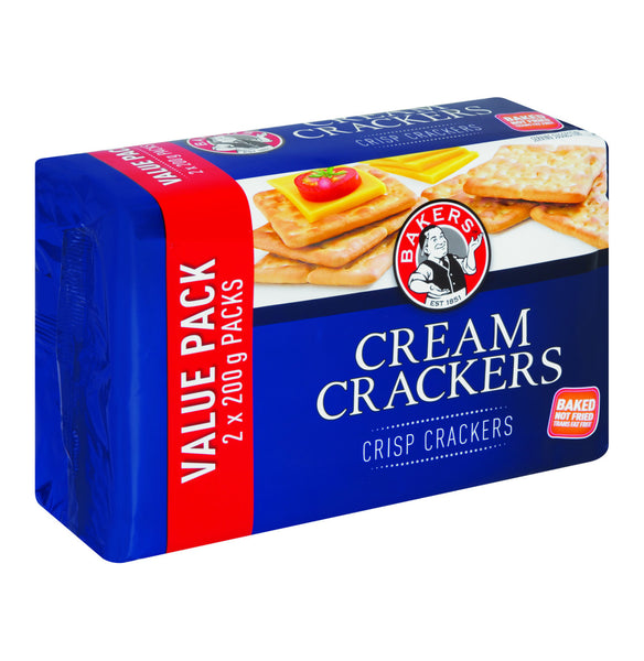 Bakers Cream Cracker 400g