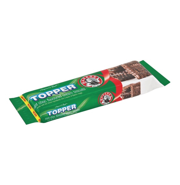 Bakers Topper Creams 125g - Choc Mint