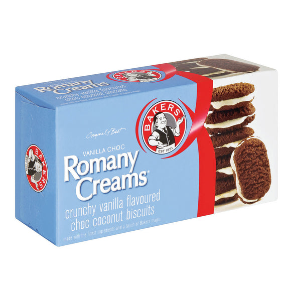 Bakers Romany Cream 200g - Crunchy Vanilla